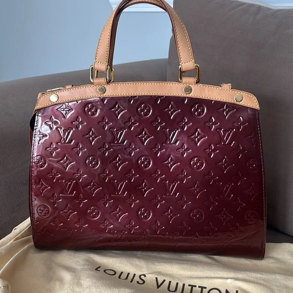 Louis Vuitton Brea GM Rouge Fauviste Vernis - Picture 2 of 15